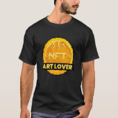 Nft I暗号通貨Crypto Bitcoins Nft Art Tシャツ (正面)