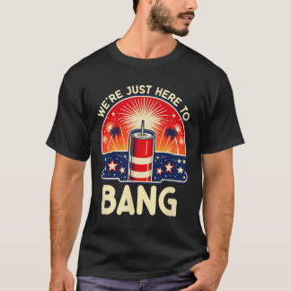 Ngに来ただけ - カップル4th Of July Tシャツ