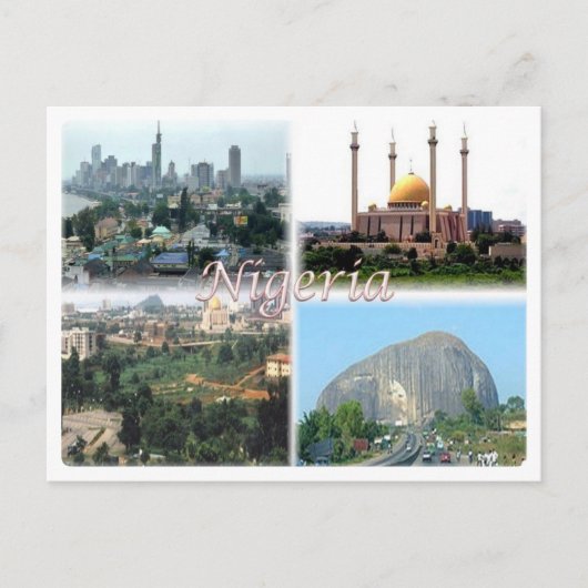NGナイジェリア –  ポストカード (正面)