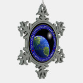 NGA スノーフレークピューターオーナメント (左)