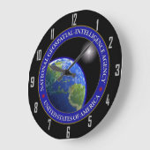 NGA ラージ壁時計 (傾斜)