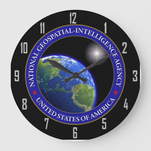 NGA ラージ壁時計 (正面)