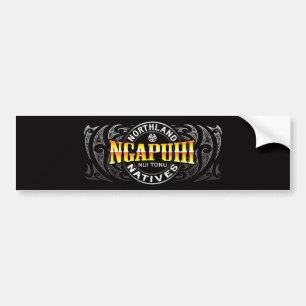 Ngapuhiの終身刑囚Moko バンパーステッカー