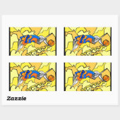 NGBOOによるダンクシール 長方形シール (シート)