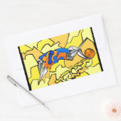 NGBOOによるダンクシール 長方形シール (封筒)