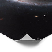 NGC-1300バーレッドスパイラル銀河系ポスター ポスター (角)