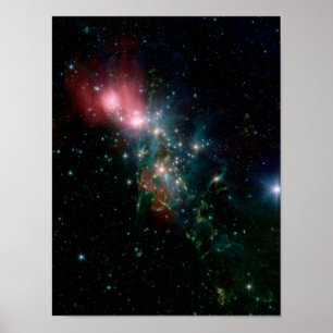 NGC 1333星のカオス誕生 ポスター