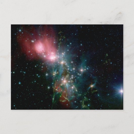 NGC 1333 星のカオスな誕生 ポストカード (正面)