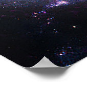 NGC 1672 |緩和曲線銀河系 |宇宙望遠鏡 ポスター (角)