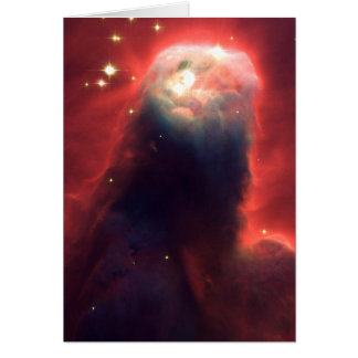 NGC 2264の円錐形の星雲