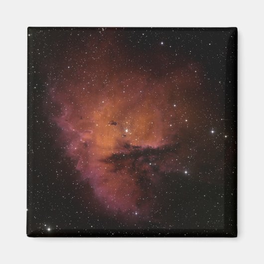 NGC 281のBok Gloules マグネット (正面)