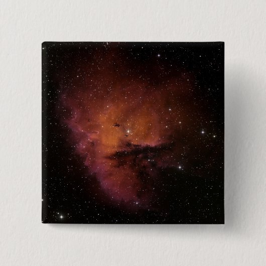 NGC 281のBok Gloules 缶バッジ (正面)