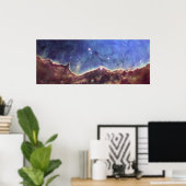 NGC 3324のハッブル画像 ポスター (ホームオフィス)