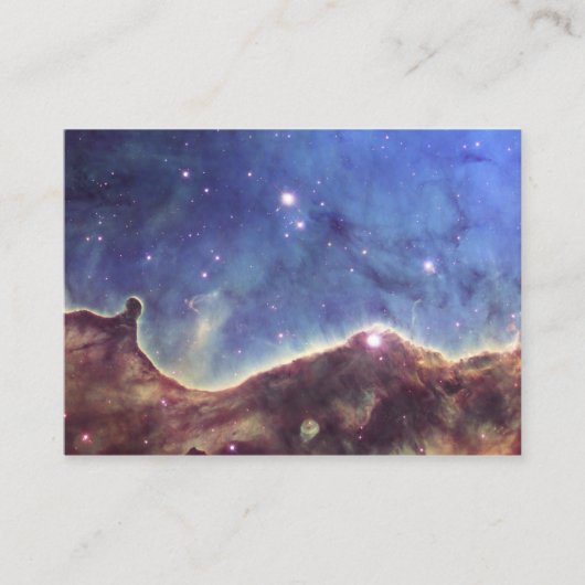 NGC 3324宇宙写真 名刺 (正面)