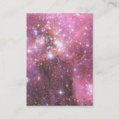 NGC 346の詳細(ピンク) 名刺 (正面)