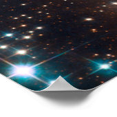 NGC 3603のフルハッブルACSイメージ ポスター (角)