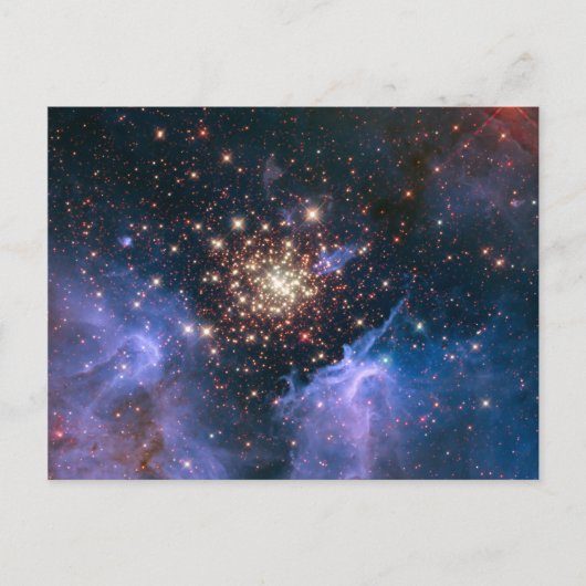 NGC 3603星団すごいNASA ポストカード (正面)