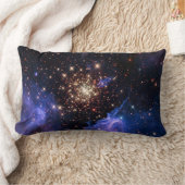 NGC 3603星団すごいNASA ランバークッション (ブランケット)