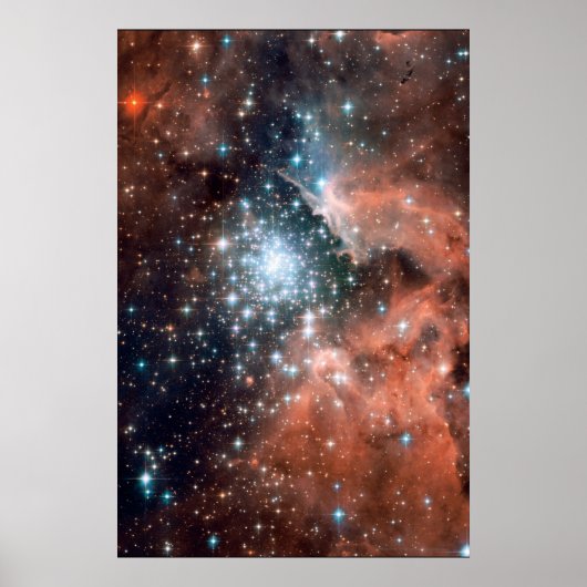 NGC 3603 20x30 (20x30)の新星 ポスター (正面)
