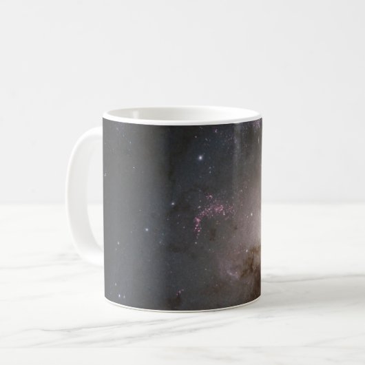 Ngc 4258強烈な星形成を受けている。 コーヒーマグカップ (正面左)