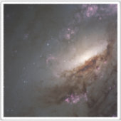 Ngc 4258強烈な星形成を受けている。 シール (正面)