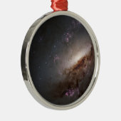 Ngc 4258強烈な星形成を受けている。 メタルオーナメント (右)