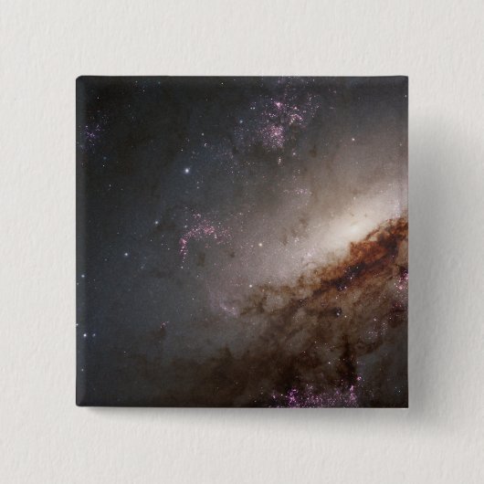 Ngc 4258強烈な星形成を受けている。 缶バッジ (正面)