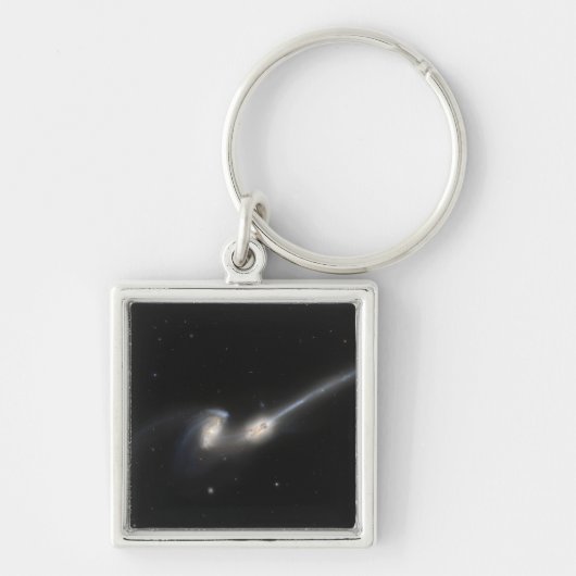 NGC 4676、別名ネズミ銀河系 キーホルダー (正面)