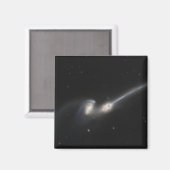 NGC 4676、別名ネズミ銀河系 マグネット (正面/裏面)