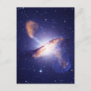 NGC 5128 Centaurus A銀河系NASA ポストカード
