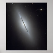 NGC 5866のACSイメージ ポスター (正面)