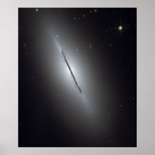 NGC 5866のACSイメージ ポスター (正面)