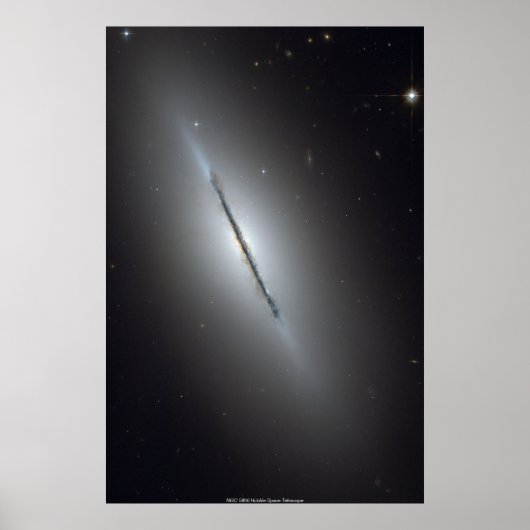 NGC 5866、スピンドル銀河系 ポスター (正面)