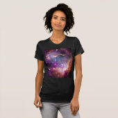 NGC 602の星形成 - NASAハッブル宇宙写真 Tシャツ (正面フル)