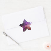 NGC 602の星形成 - NASAハッブル宇宙望遠鏡写真 星シール (封筒)