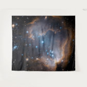 NGC 602明るい星NASA タペストリー (正面(横))