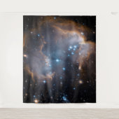 NGC 602明るい星NASA タペストリー (正面)