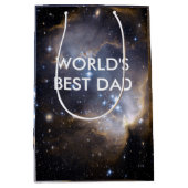 NGC 602明るい星NASA ミディアムペーパーバッグ (正面)