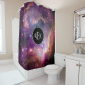 NGC 602星モノグラムカスタム形成 シャワーカーテン (インサイチュ)