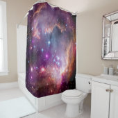 NGC 602星形成 – NASAハッブル宇宙写真 シャワーカーテン (インサイチュ)