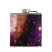 NGC 602星形成 – NASAハッブル宇宙写真 フラスク (裏面)