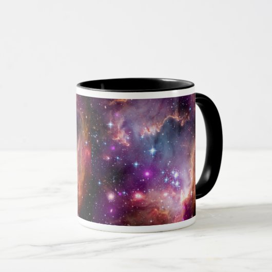 NGC 602星形成 – NASAハッブル宇宙写真 マグカップ (正面右)