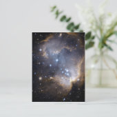 NGC 602 bright stars NASA ポストカード (スタンド正面)