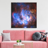 NGC 604 キャンバスプリント (インサイチュ (リビング))