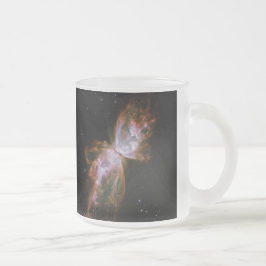 NGC 6302 , Bug Nebula, Butterfly Nebula フロストグラスマグカップ (右)