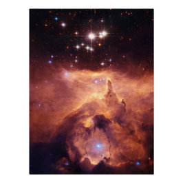 NGC 6357のエミッションロブスターネブラコア、ZGOS ポスター