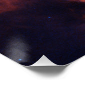 NGC 6357のエミッションロブスターネブラコア、ZGOS ポスター (コーナー)