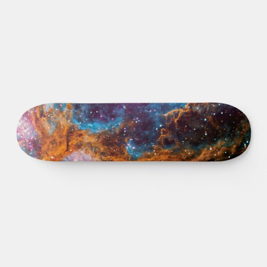 NGC 6357星形成領域カラフル宇宙写真 スケートボード (横)