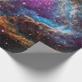 NGC 6357星形成領域カラフル宇宙写真 ラッピングペーパー (角)