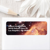 NGC 6357、ZGOAの放出ロブスター星雲コア ラベル (インサイチュ)